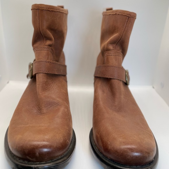 Lucky cute boots brown leather gently used - Picture 4 of 6